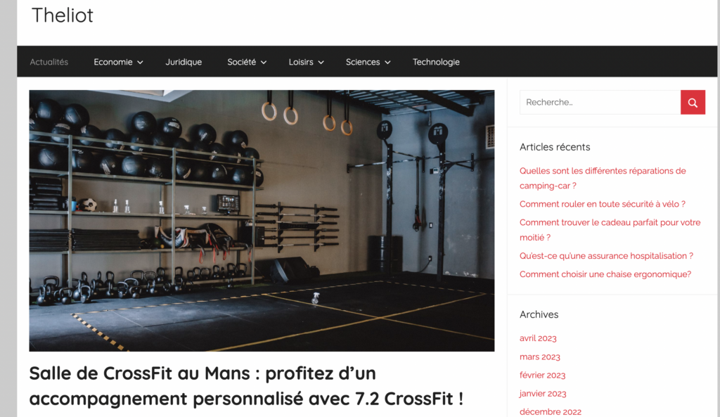 Salle de CrossFit Le Mans