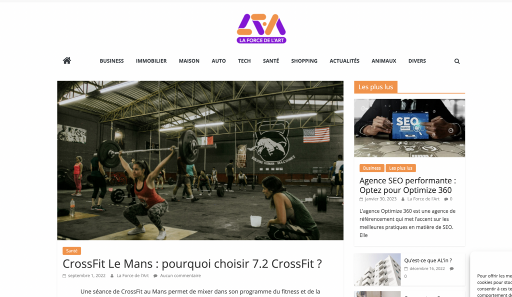 Salle de CrossFit Le Mans